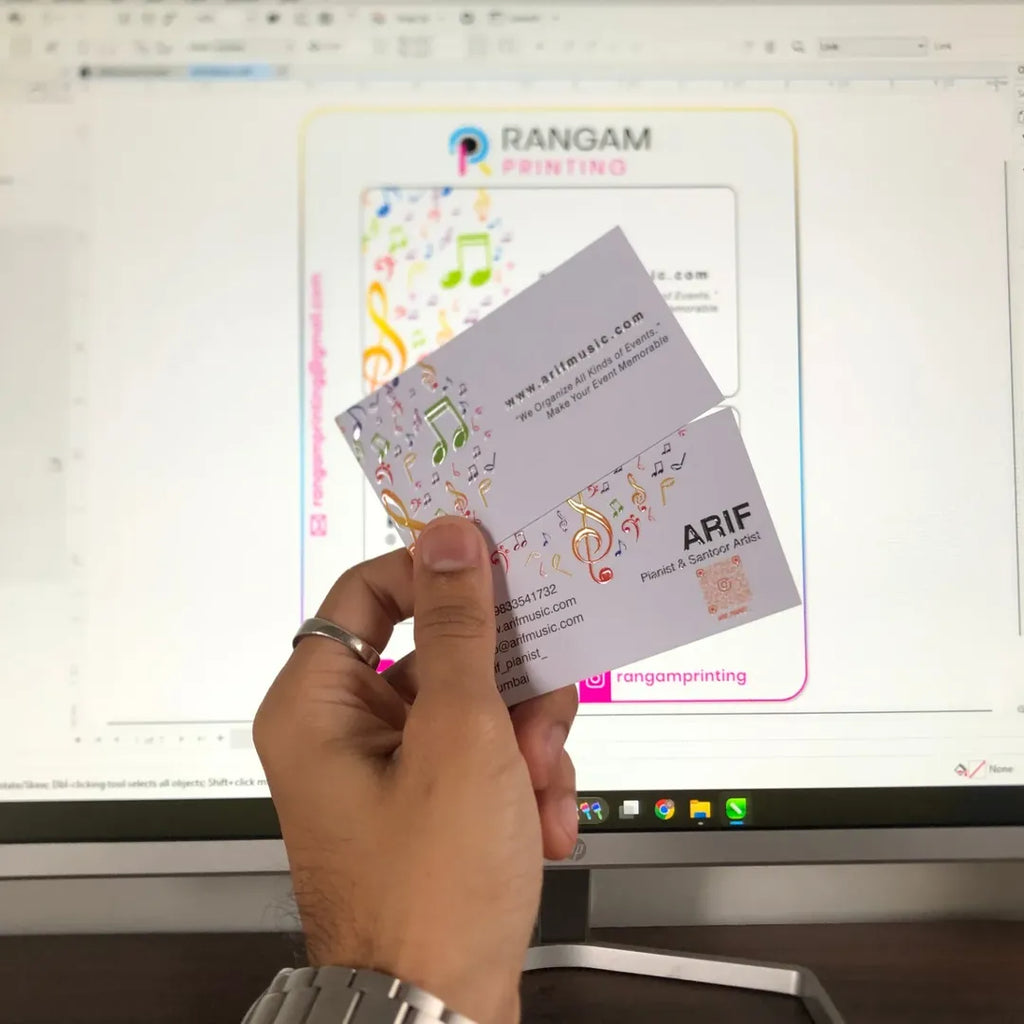 Matte UV Finish Visiting Cards