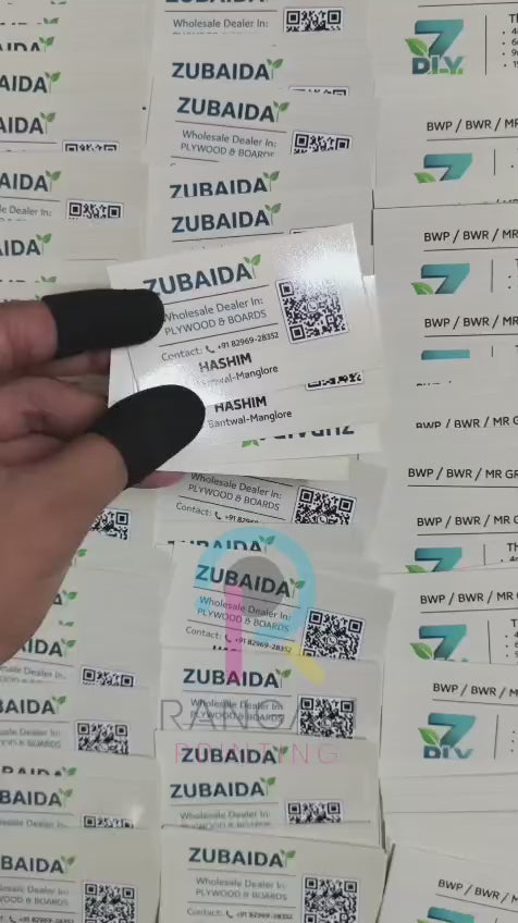 Non-Tearable Waterproof Visiting Cards