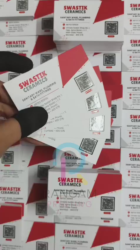 Matte UV Finish Visiting Cards